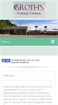 Mobile Screenshot of grothscountrygardens.com